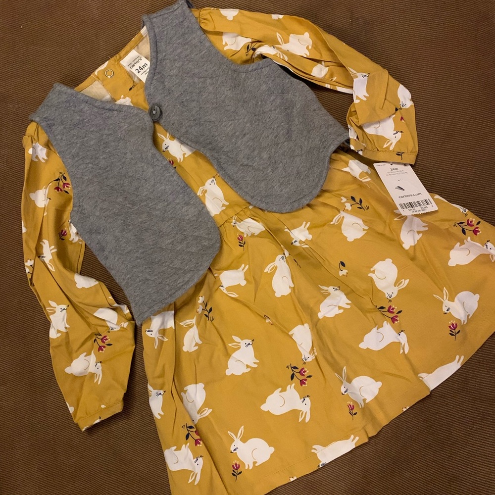 Carter’s Dress with Vest